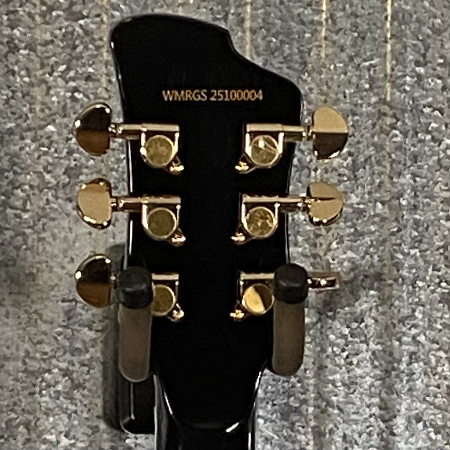Westcreek Guitars Mirage T Bird Style Dual Humbucker Guitar Black #0004 Used