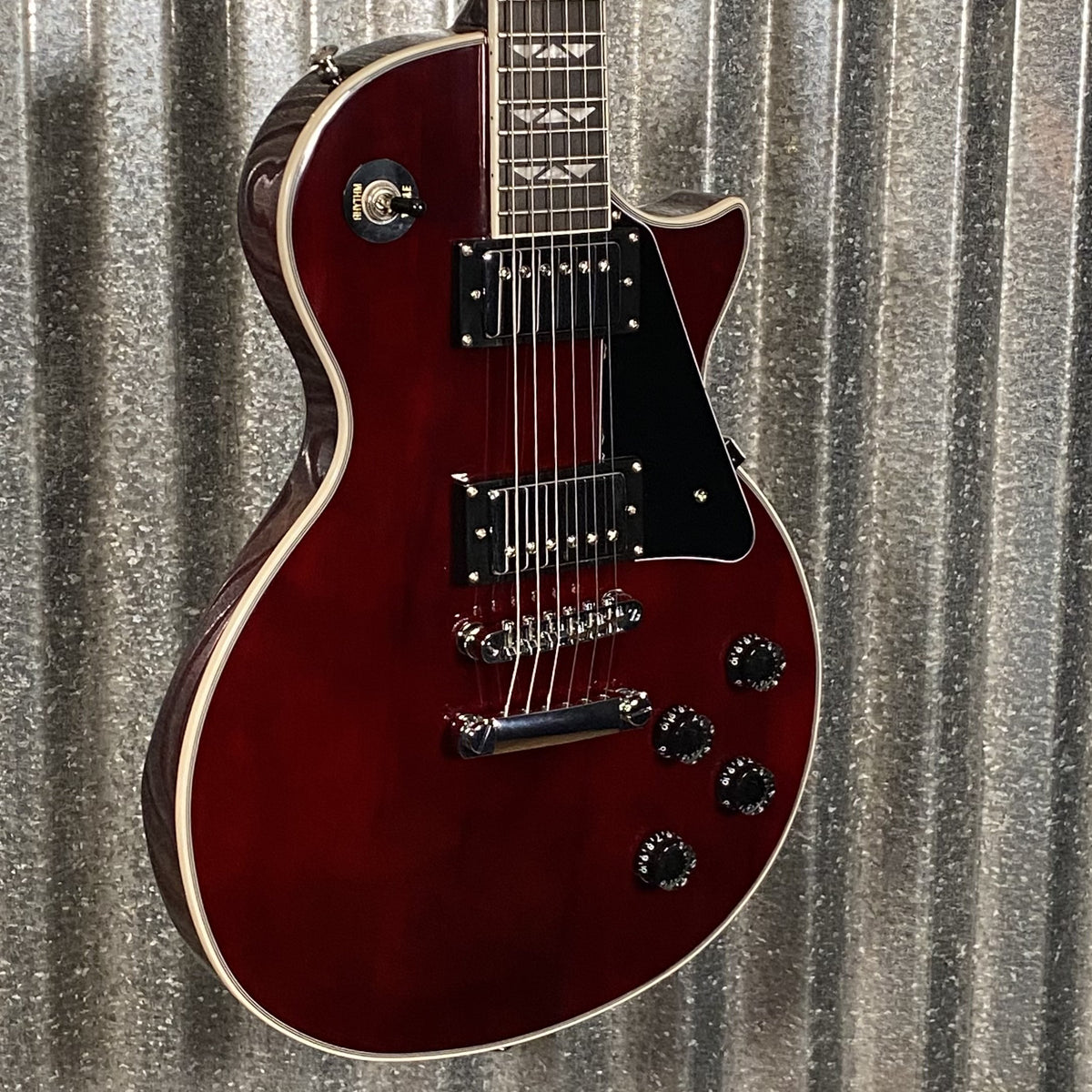 Westcreek Guitars Underdog LP Transparent Red Guitar #0110 Used