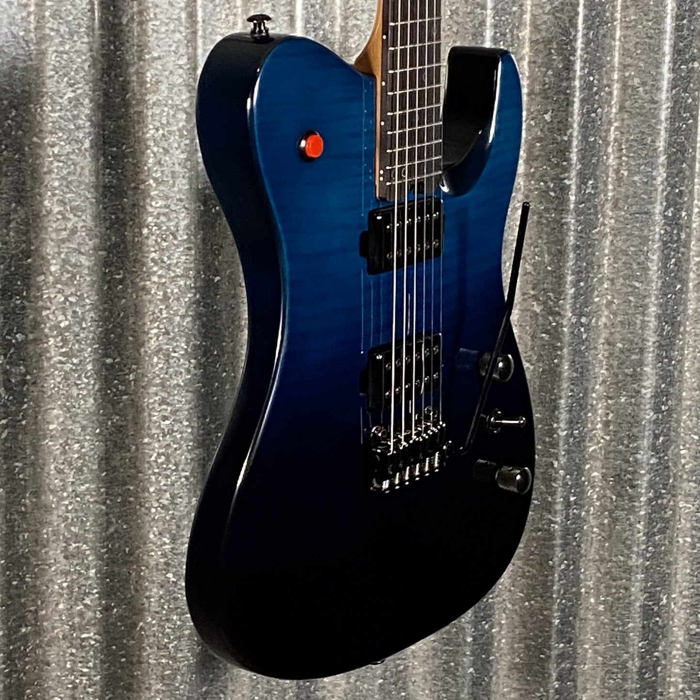 Westcreek Guitars Helyx T Style Dual Humbucker Ocean Vortex Guitar #0094 Used
