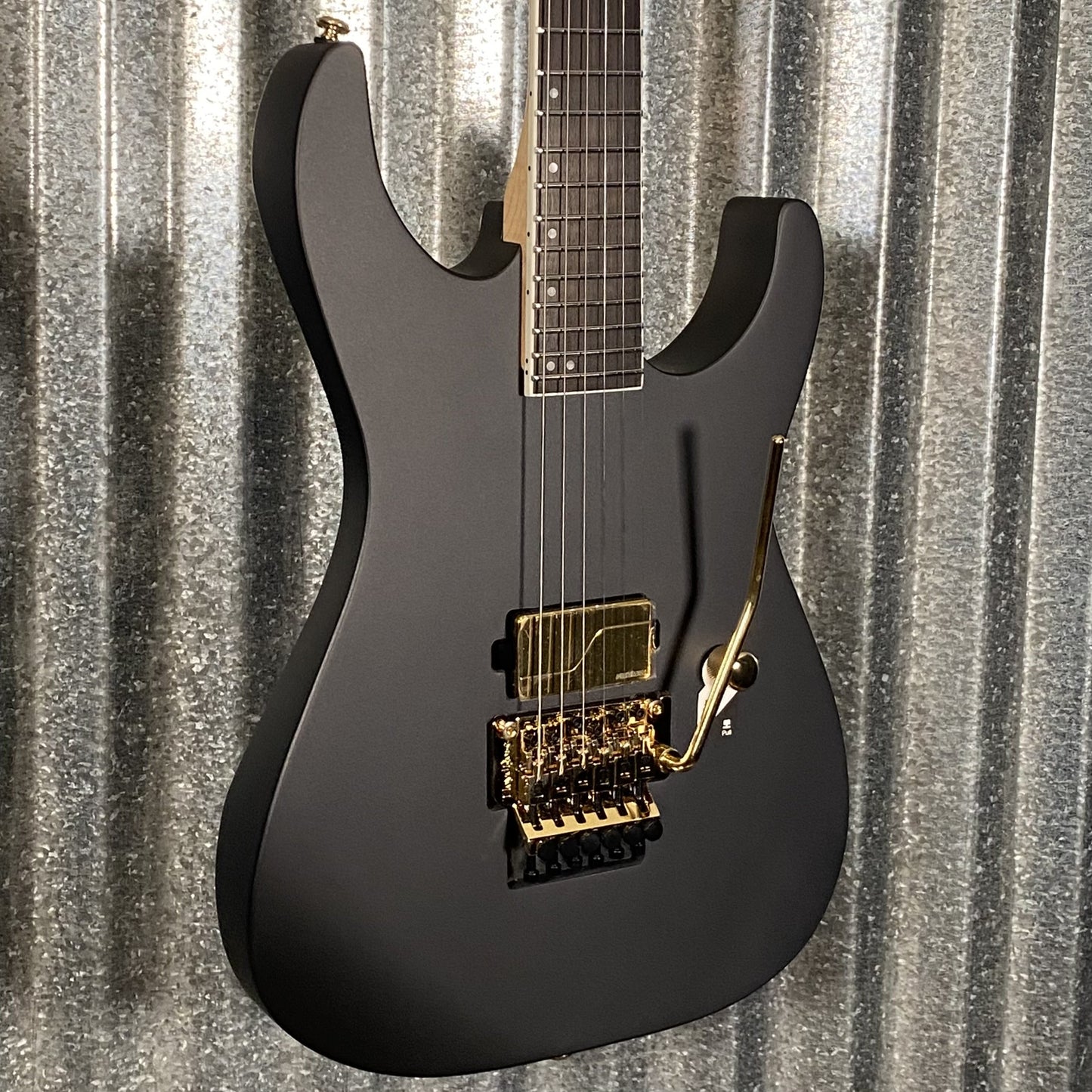 ESP LTD M-1001 Charcoal Metallic Satin Guitar & Case #2046 Used