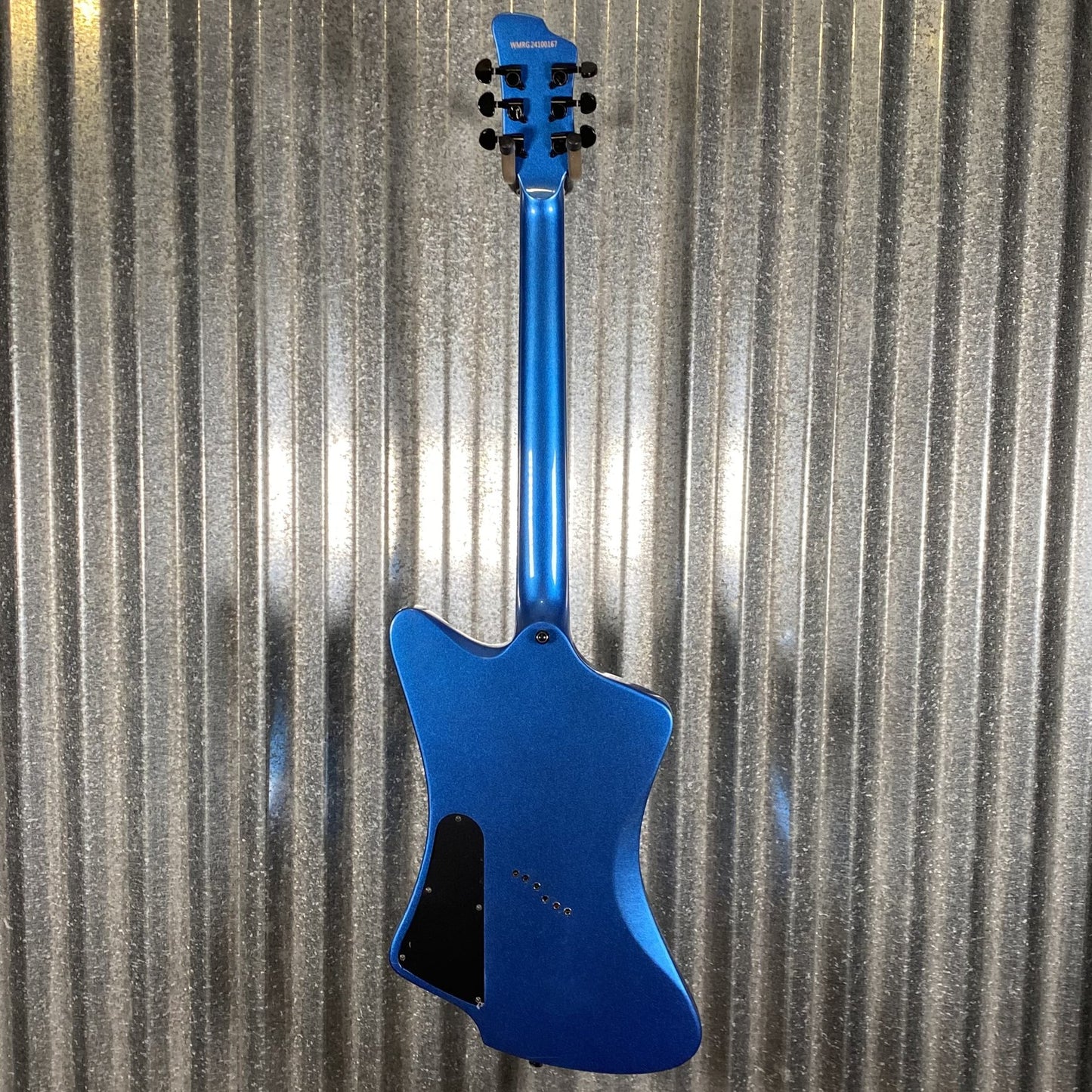 Westcreek Guitars Mirage T Bird Style Dual Humbucker Guitar Blue #0167 Used