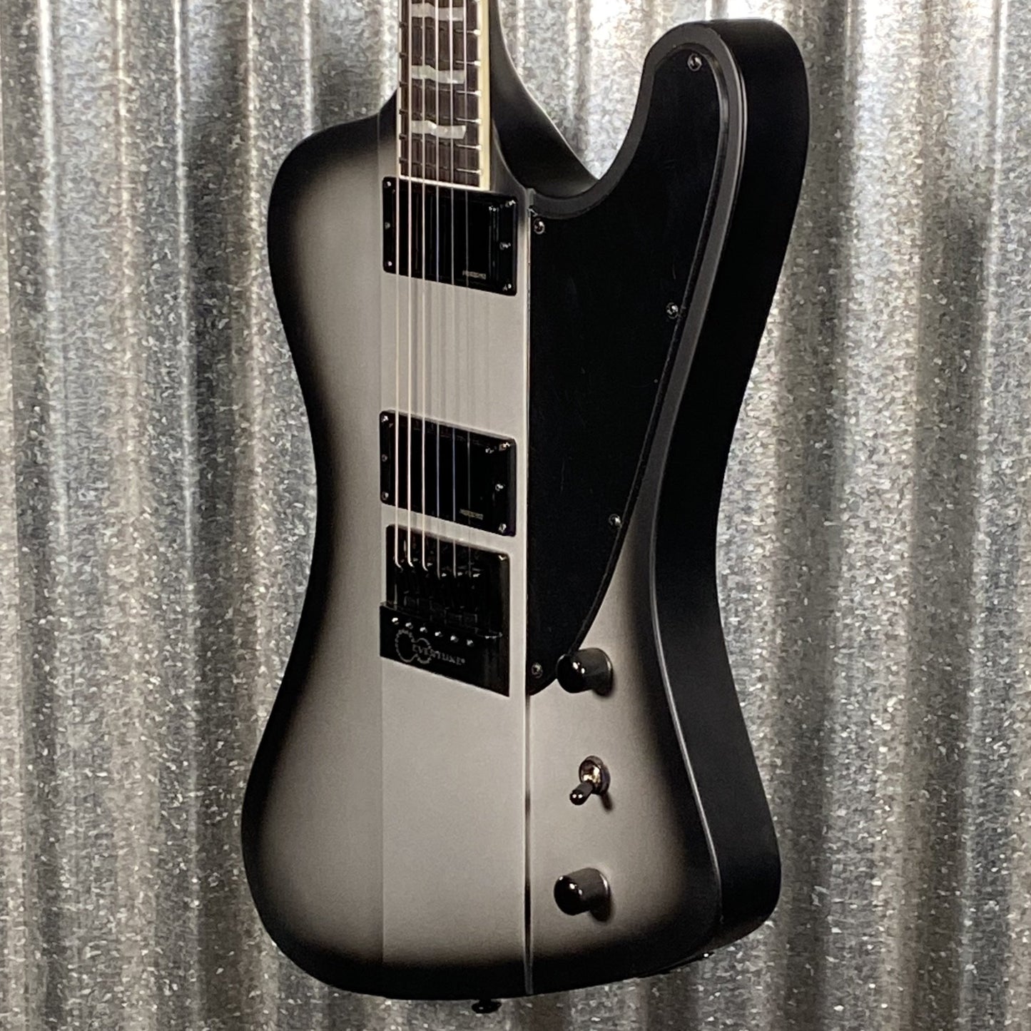 ESP LTD Phoenix-1000 Evertune Silver Burst Satin Guitar PHOENIX1000ETSSBS #1429 Used