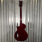 ESP LTD EC-201 Flat Top  See Thru Black Cherry Gutar EC201FTSTBC #0750 Used