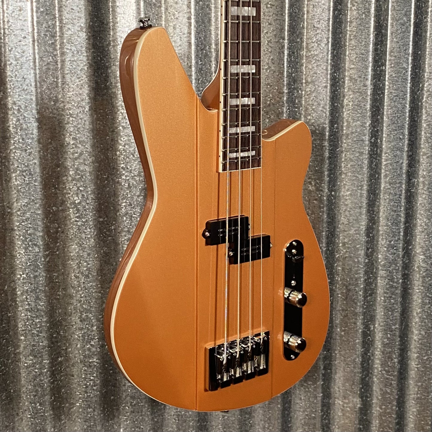 Reverend Sentinel Short Scale 4 String Bass Metallic Copper #73228 Blem