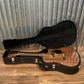 Fender CD-60CE AM Natural Mahogany Acoustic Electric Guitar & Case #5792 Used