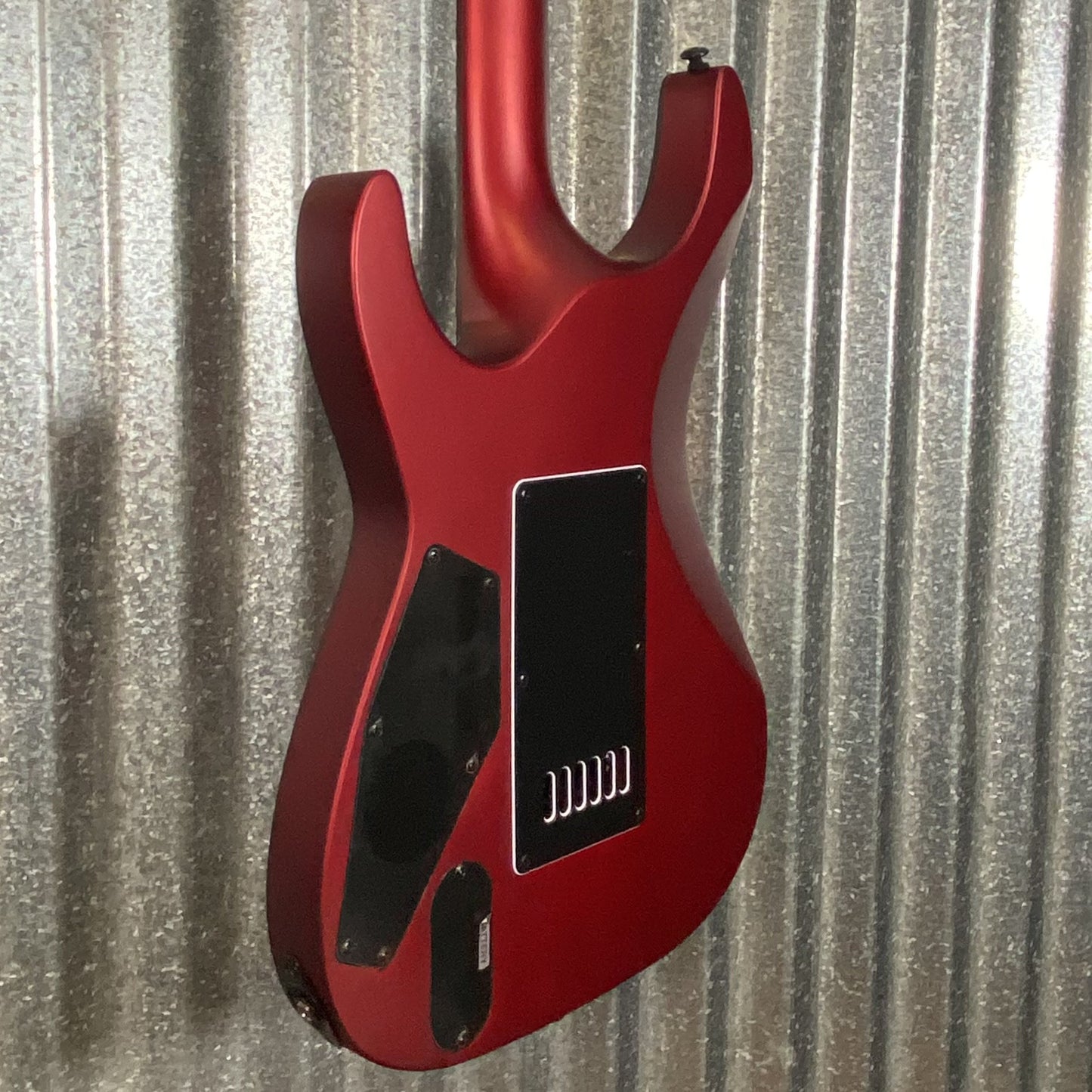 ESP LTD MH-1000 Evertune Candy Apple Red Satin Guitar & Case #0334 Used