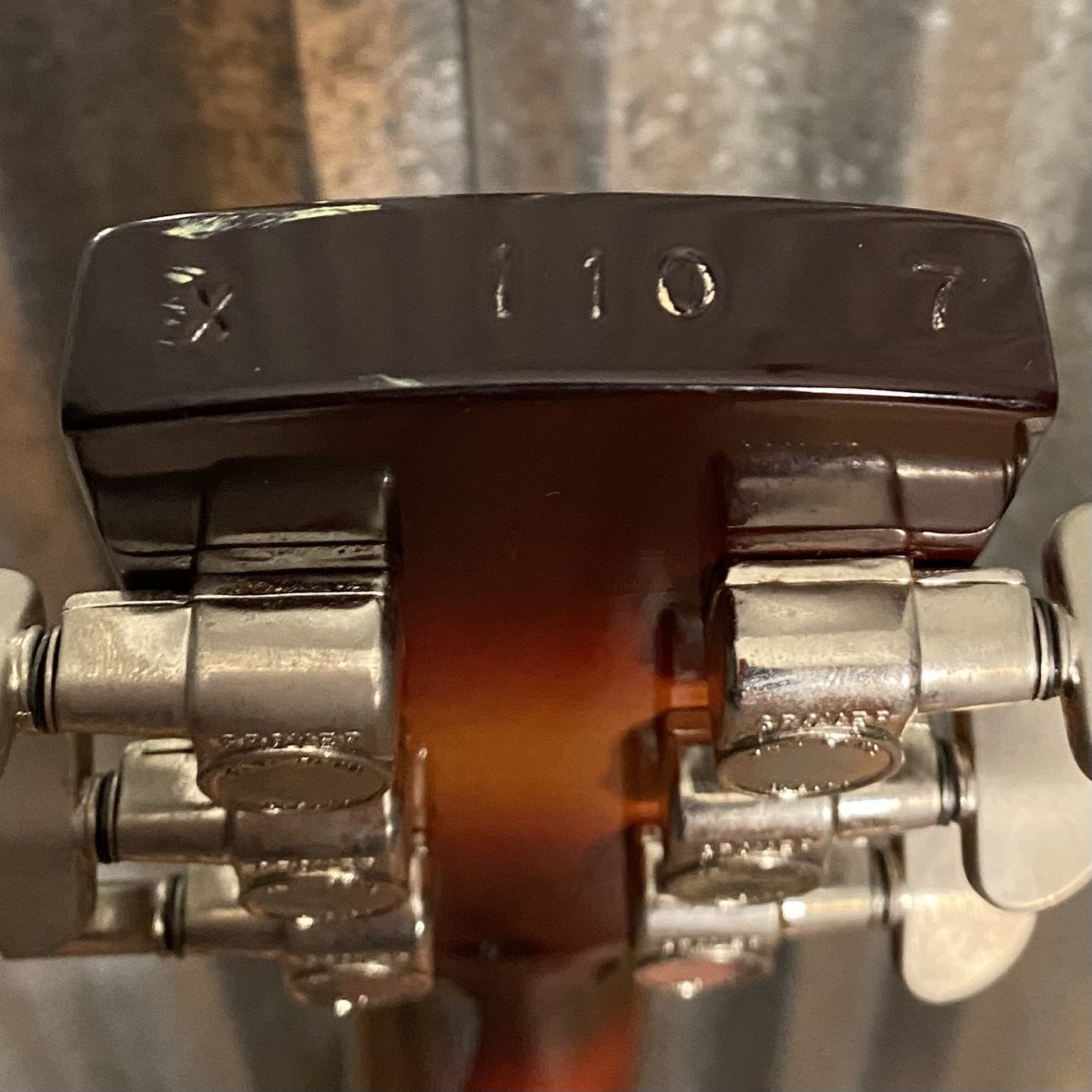 Dobro Model 114 Resonator Sunburst Guitar & Case #X1107 Used