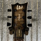 ESP LTD EC-1000T CMT Quilt Top Charcoal Burst Guitar #1789 Used