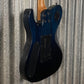 Westcreek Guitars Helyx T Style Dual Humbucker Ocean Vortex Blue Guitar #0034 Used