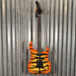 Westcreek Guitars Aetheris Superstrat Yellow Tiger Guitar #0027 Used