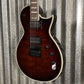 ESP LTD EC-1000 ET Evertune Dark Brown Sunburst Guitar & Case #0635 Used