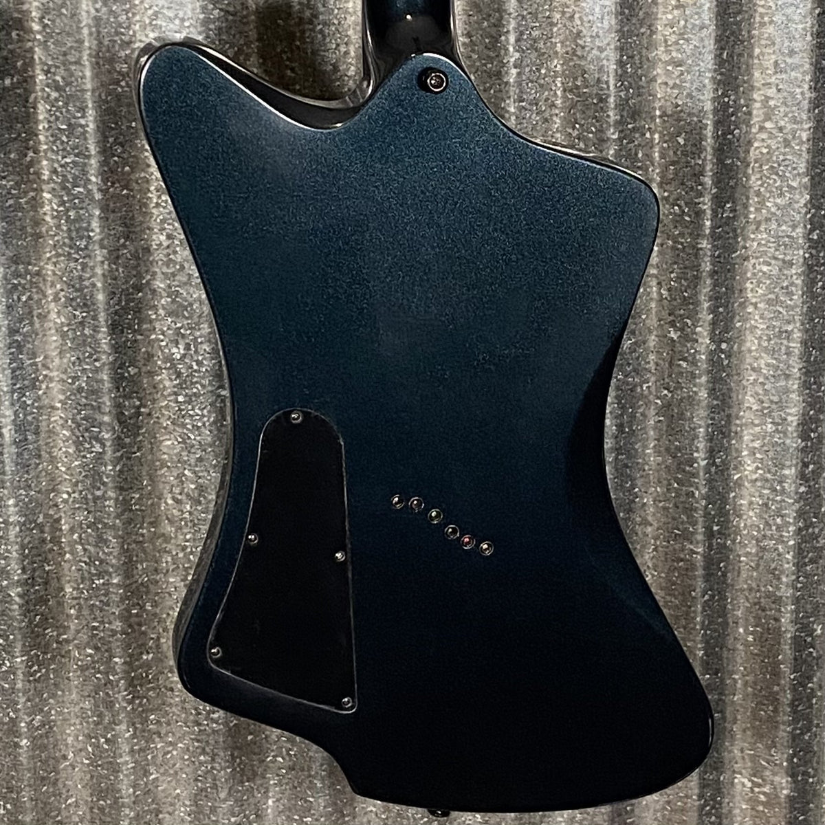 Westcreek Guitars Mirage T Bird Style Dual Humbucker Guitar Black #0045 Used