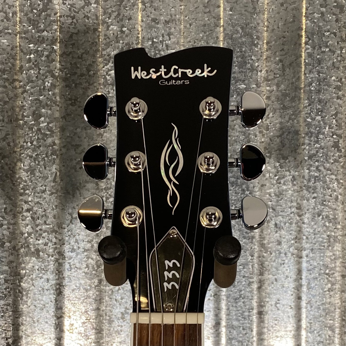 Westcreek Guitars 333 Semi Hollow Body Double Cutaway Blue #0058 Used