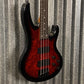 ESP LTD B-204DX Red Burst 4 String Bass #0855 Used