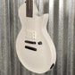 ESP LTD EC Arctic Metal Snow White Satin Guitar ECARMSWS #0778 Used