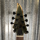 Westcreek Metal Rooted Spalted Blue Bolt On Hard Tail Guitar #600001 Used