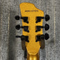 Westcreek Guitars Mirage T Bird Style Dual Humbucker Guitar Gold #0076 Used