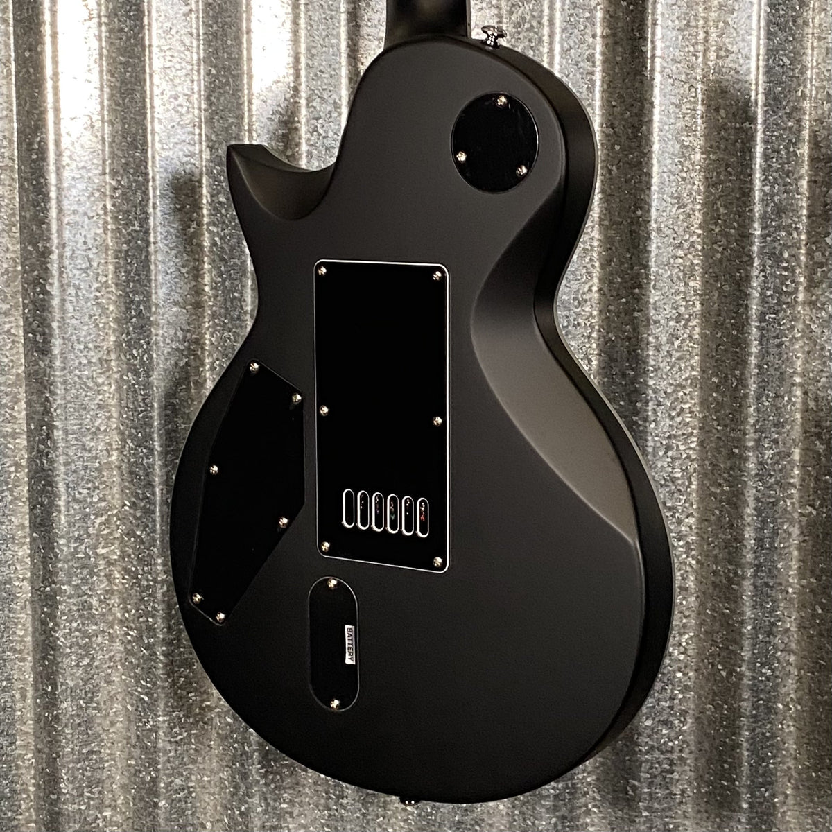 ESP LTD EC-1000 ET Evertune Bold Binding Black Guitar EC1000ETBBBLKS #0264 Used