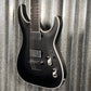 ESP LTD MH-1000NT Bold Binding Black Satin Guitar MH1000NTBBBLKS #1280 Used