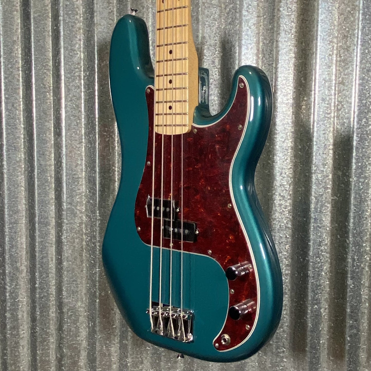 Fender Player II LTD 4 String Precision Bass Ocean Turquoise & Case #3680 Used