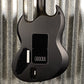 ESP LTD VIPER-1001 Evertune Charcoal Metallic Satin Guitar & Case #0429 Used