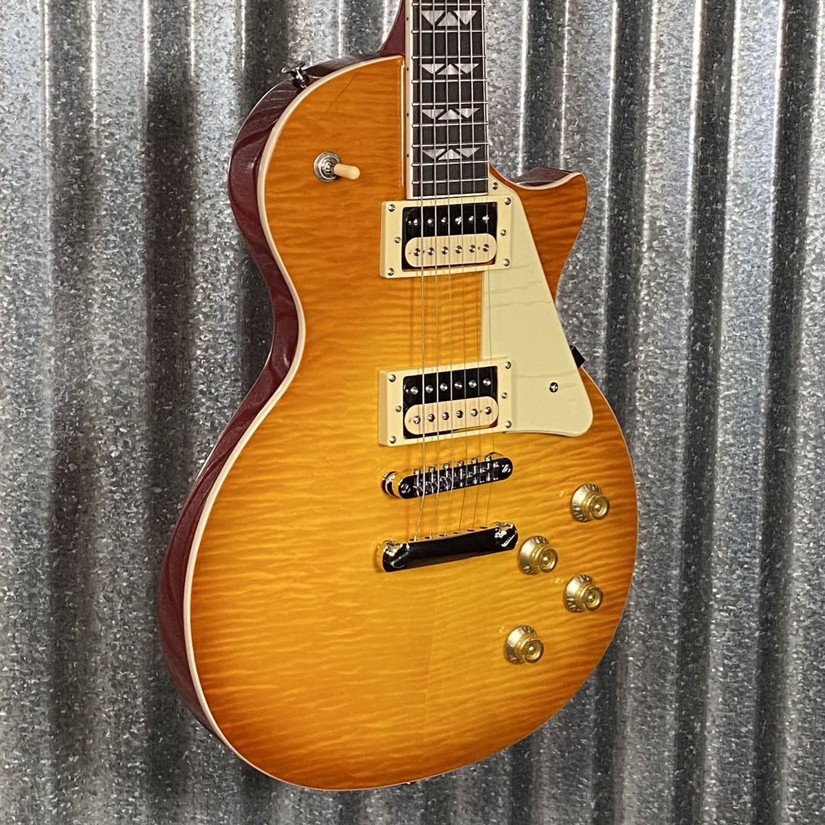 Westcreek Guitars Underdog LP Lemonburst Guitar #0050 Used