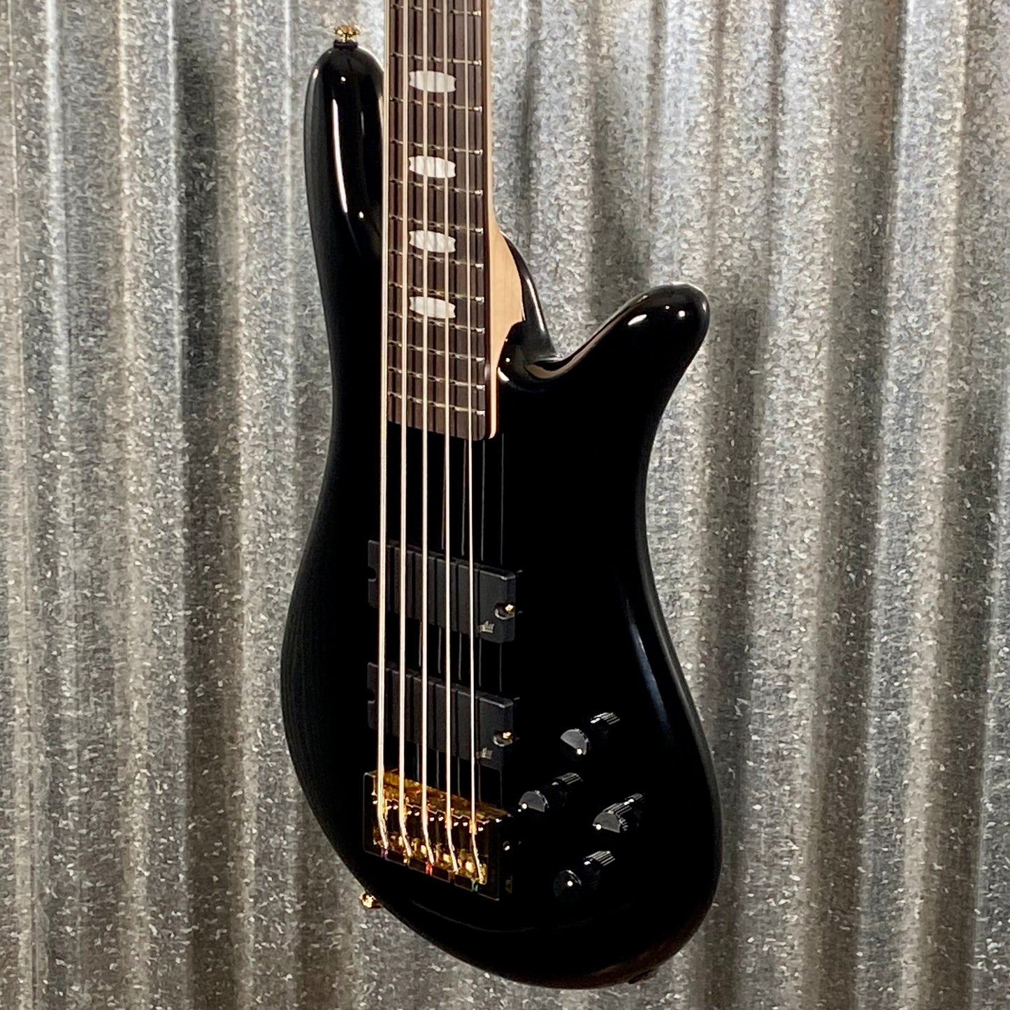 Spector Icon NS-5 Bolt-On Black Gloss 5 String Bass #0556