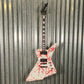 Westcreek Guitars Revenge Explorer Style Scatch Whte Red #0059 Used