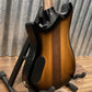 Kiesel M6 Tim Miller Semi Hollow Headless Black Burst Guitar & Bag #159557