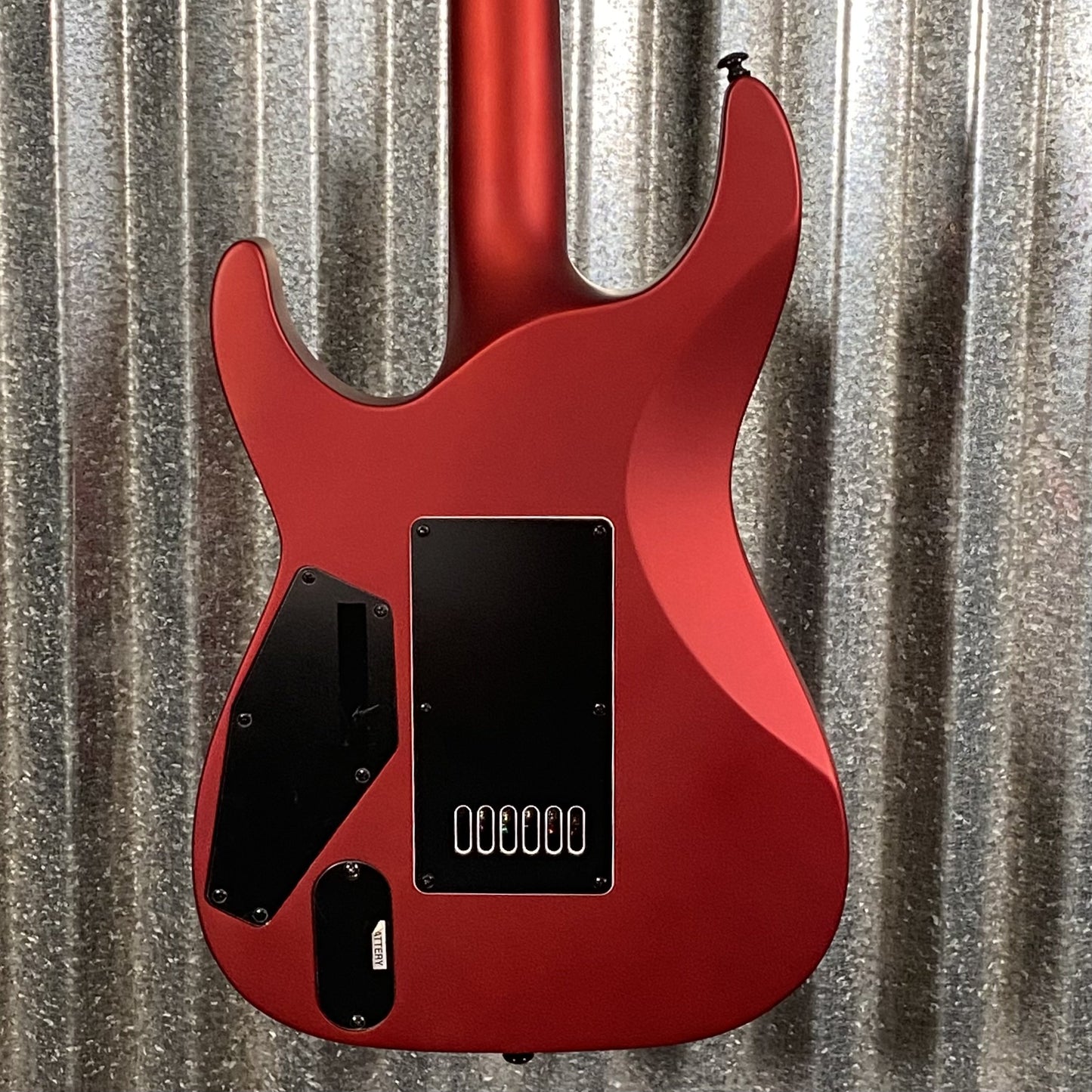 ESP LTD MH-1000 Evertune Candy Apple Red Satin Guitar #0731 Used