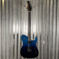 Westcreek Guitars Helyx T Style Dual Humbucker Ocean Vortex Blue Guitar #0027 Used