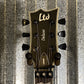 ESP LTD EC-1000 FR Floyd Rose Black Satin EMG Guitar & Case #1888 Used