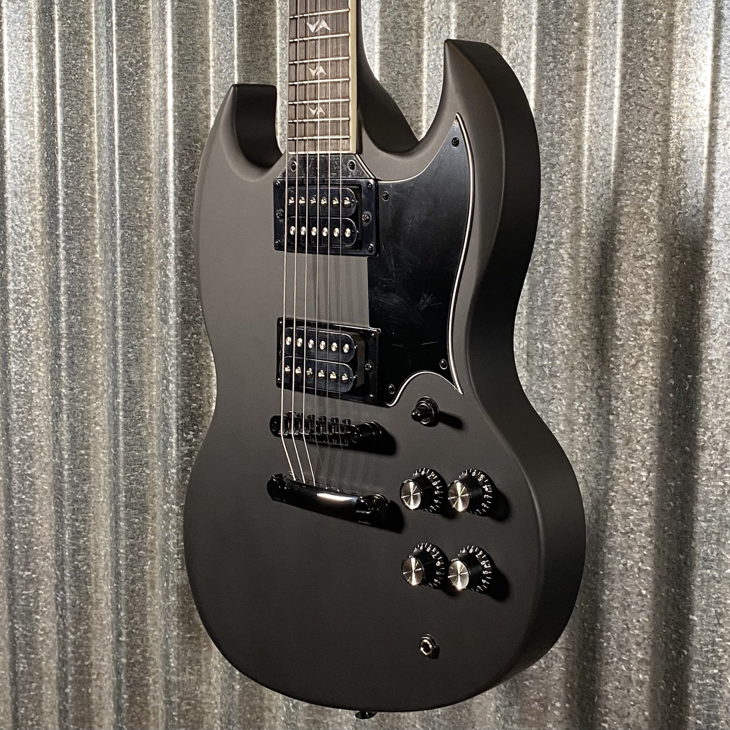 Westcreek Guitars Racer SG Offset Style Black #0053 Used