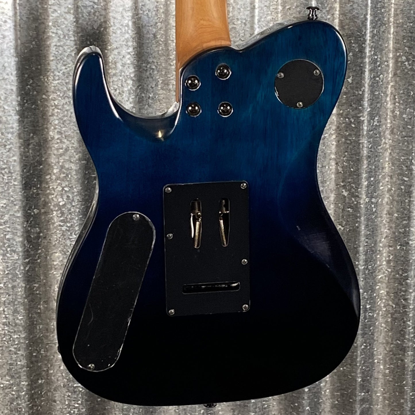 Westcreek Guitars Helyx T Style Dual Humbucker Ocean Vortex Guitar #0072 Used