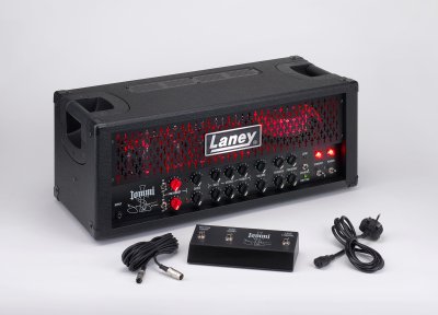 Laney UK TI100-LTD Limited Edition Tony Iommi 100 Watt All Tube Amplifier Head