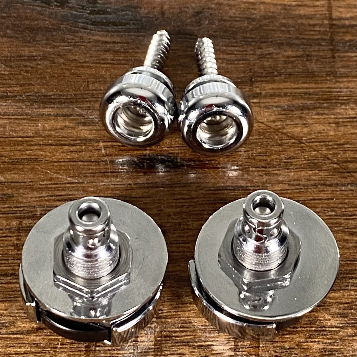 Fender Infinity Strap Locks Set Chrome Used