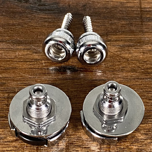 Fender Infinity Strap Locks Set Chrome Used