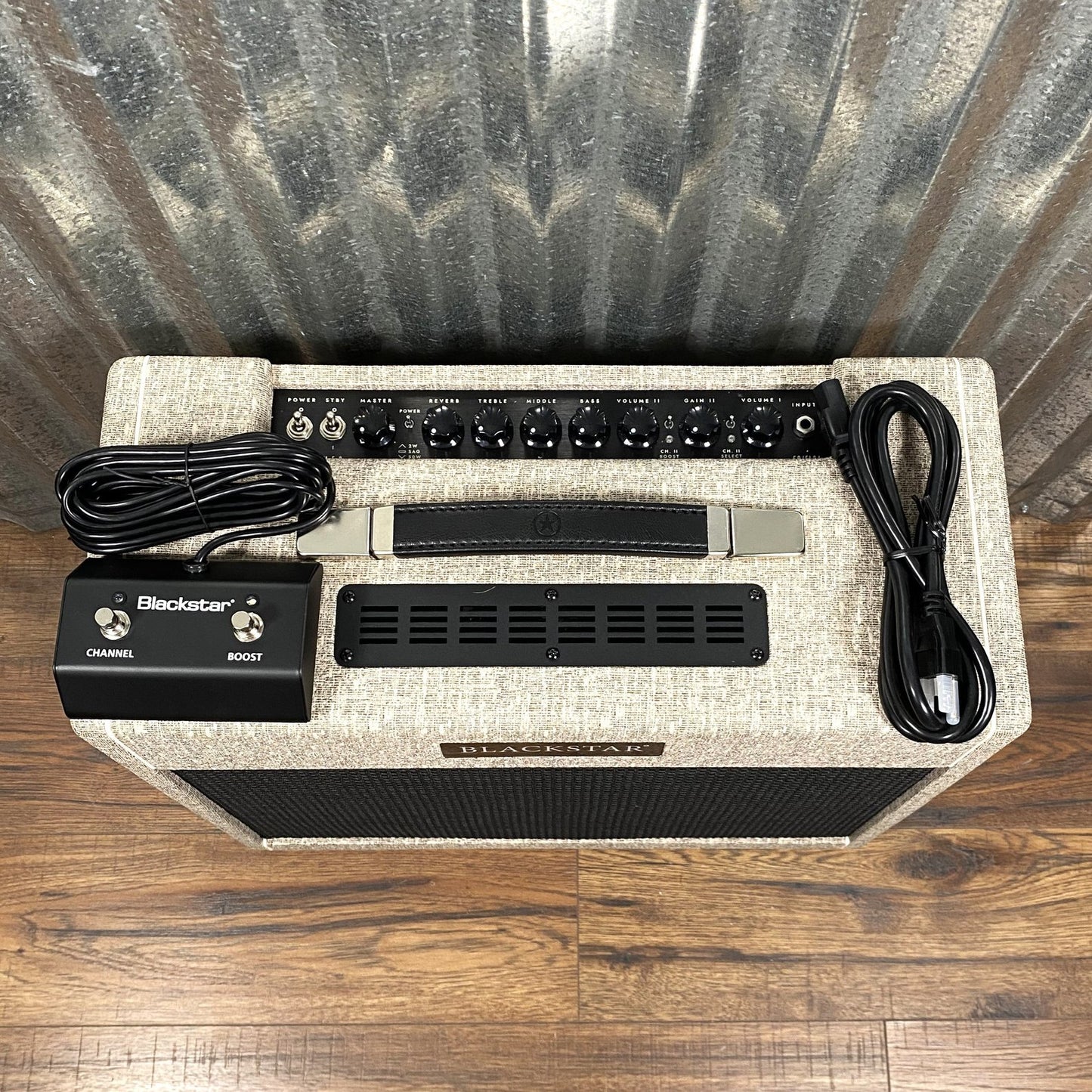 Blackstar St James 50 Watt 2 Channel 1x12 Tube Reverb Guitar Amplifier Combo EL34 STJ50EL34C Demo