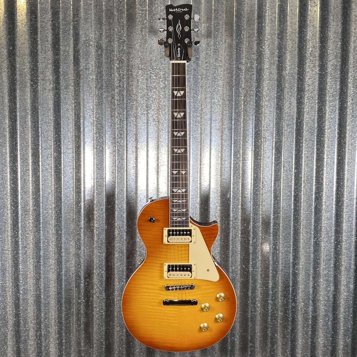 Westcreek Guitars Underdog LP Lemonburst Guitar #0045 Used
