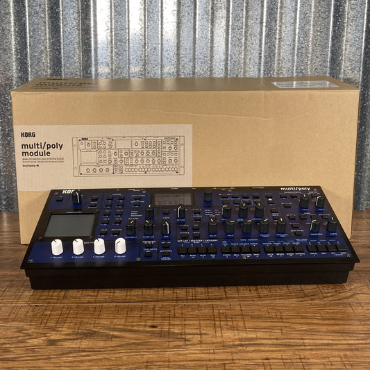 Korg Multi/Poly M Analog Modeling Synthesizer Module MultiPolyM Used