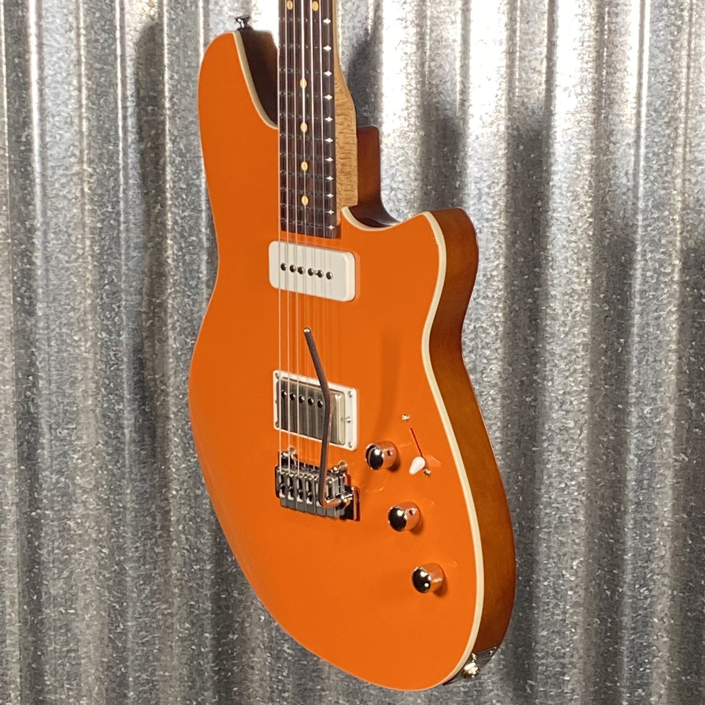 Reverend Kingbolt H90 Baked Orange Guitar #69970