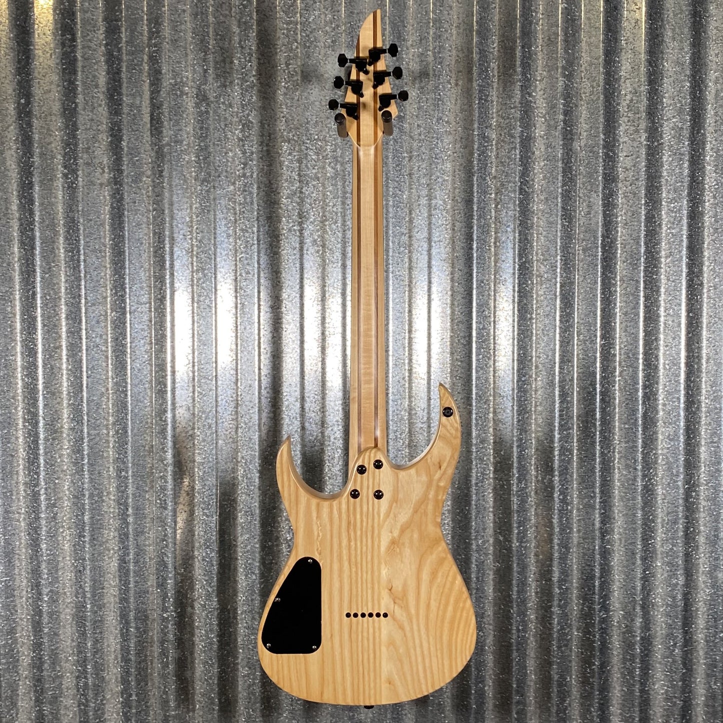 Westcreek Metal Rooted Spalted Blue Bolt On Hard Tail Guitar #600001 Used