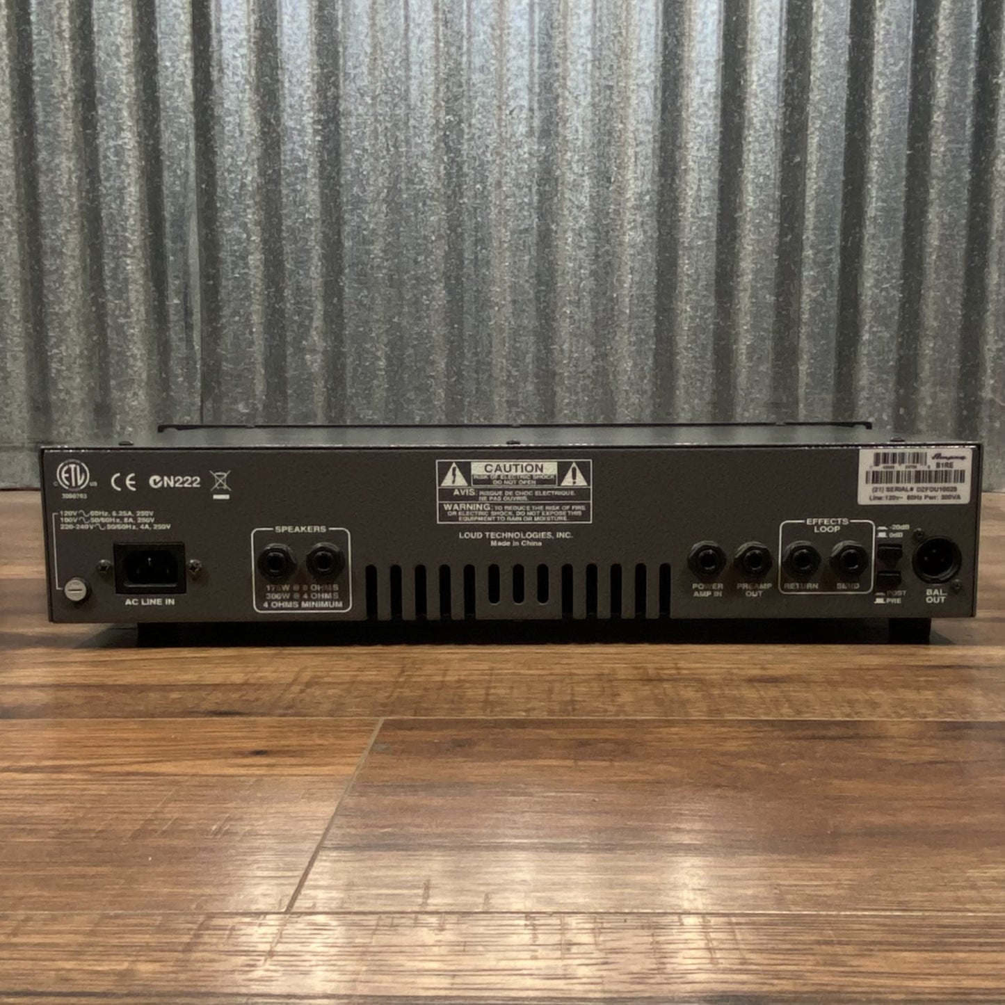 Ampeg B1-RE 300 Watt Bass Amplifier Head Used