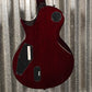 ESP LTD EC-1000 QM Quilt Top See Thru Black Cherry Fluence Guitar & Case #0202  Used