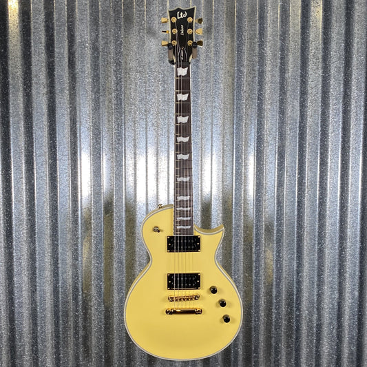 ESP LTD EC-1000TCMT Vintage Gold Satin Guitar EC1000TCTMVGS #1135 Used