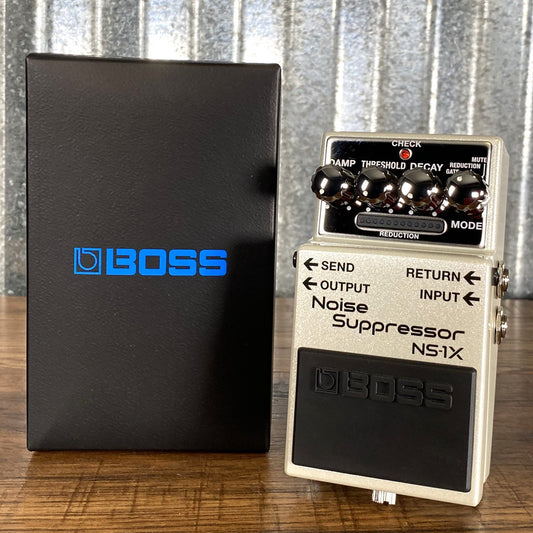 Boss NS-1X Noise Suppressor Guitar Effect Pedal Demo