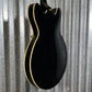 Epiphone Sheraton II Pro Semi Hollow Black Guitar #3545 Used
