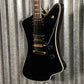 Westcreek Guitars Mirage T Bird Style Dual Humbucker Guitar Black #0003 Used