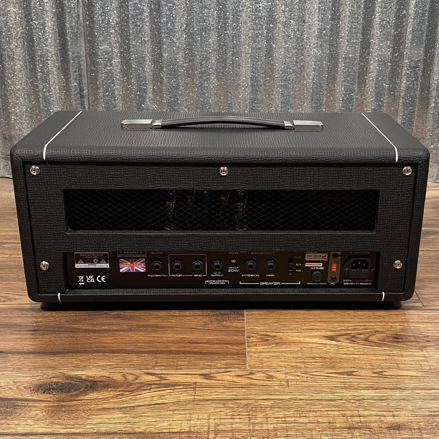 Hiwatt T40/20 40/20 Watt 2 Channel Reverb Guitar Amplifier Head