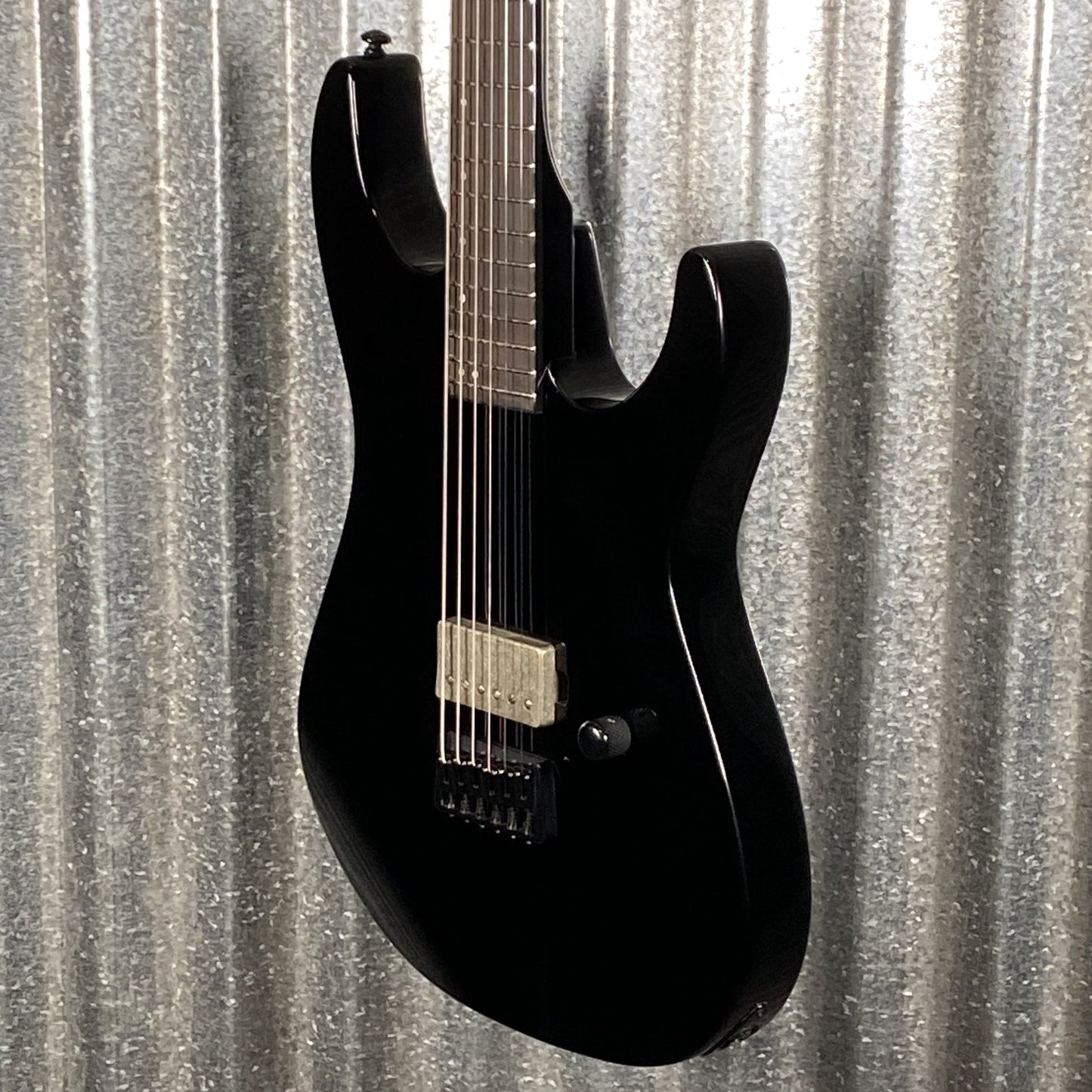 ESP LTD M-201HT Baritone Hard Tail Black Guitar M201BHTBLK #0639 Used